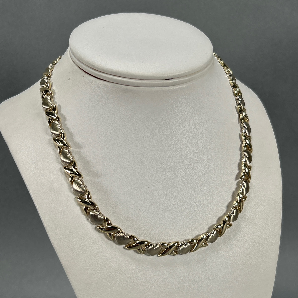 10K Two-Tone Gold 17" Necklace
