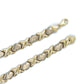 10K Two-Tone Gold 17" Necklace
