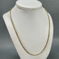 10K Yellow Gold 21" Rope Chain