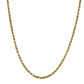10K Yellow Gold 21" Rope Chain
