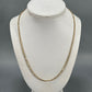 10K Yellow Gold 21" Rope Chain