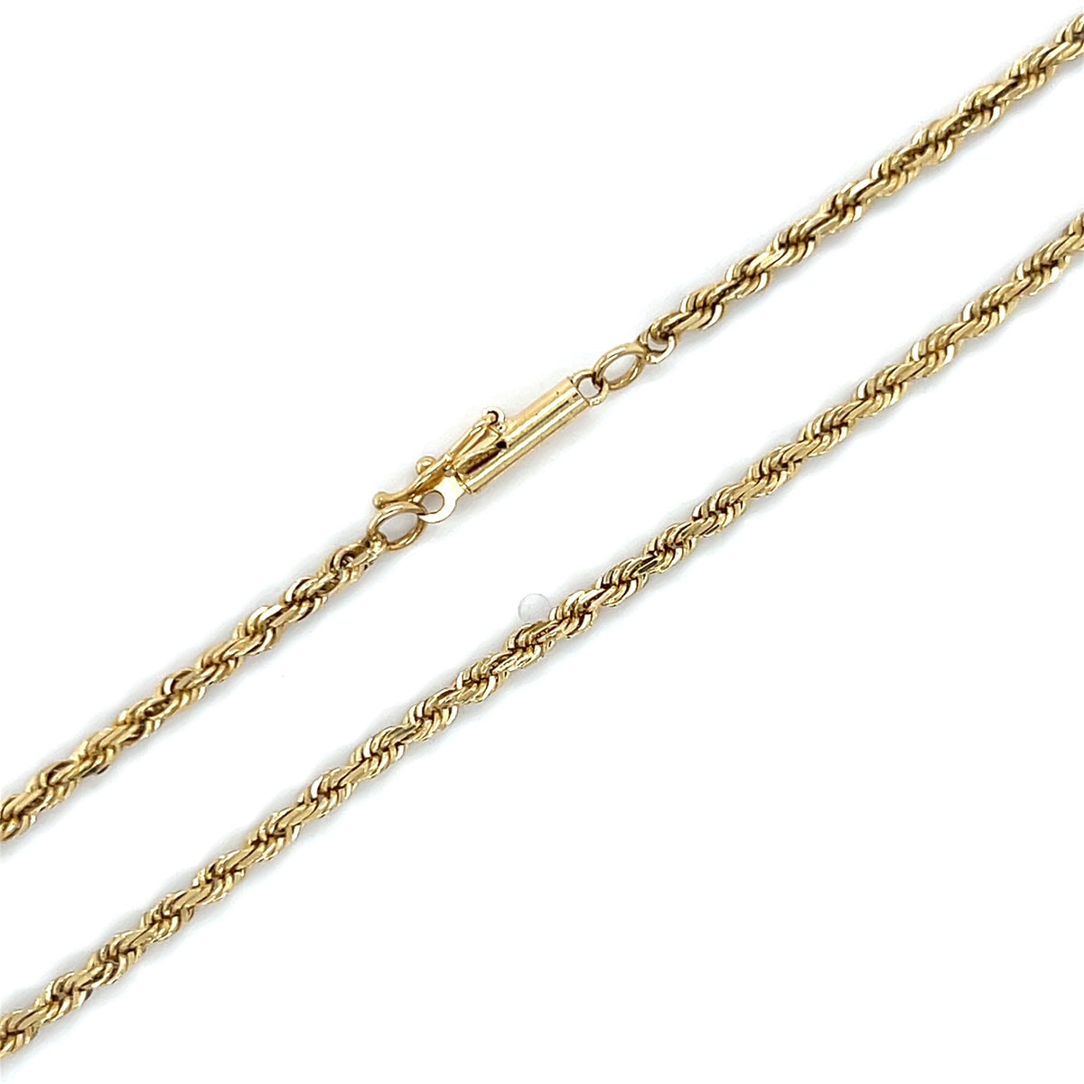 10K Yellow Gold 21" Rope Chain