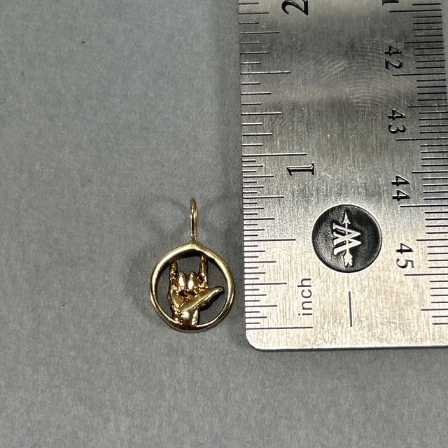14K Yellow Gold Pendant