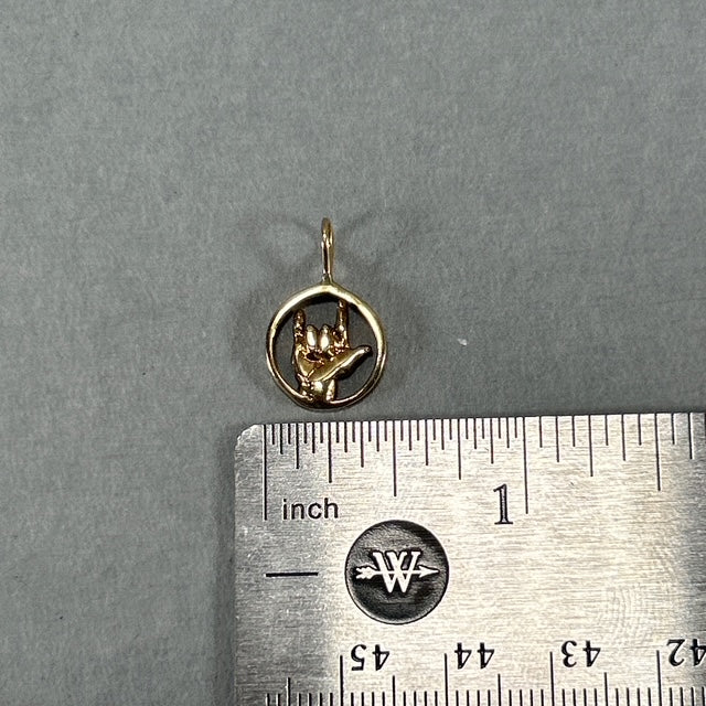14K Yellow Gold Pendant