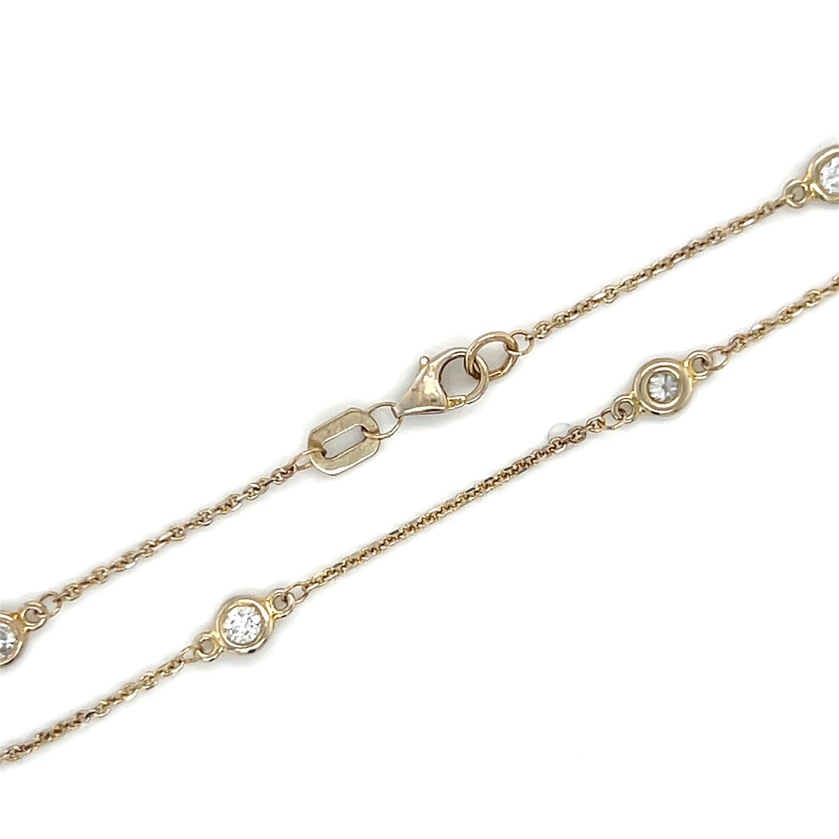 14K Yellow Gold Diamond 7.5" Effy Bracelet