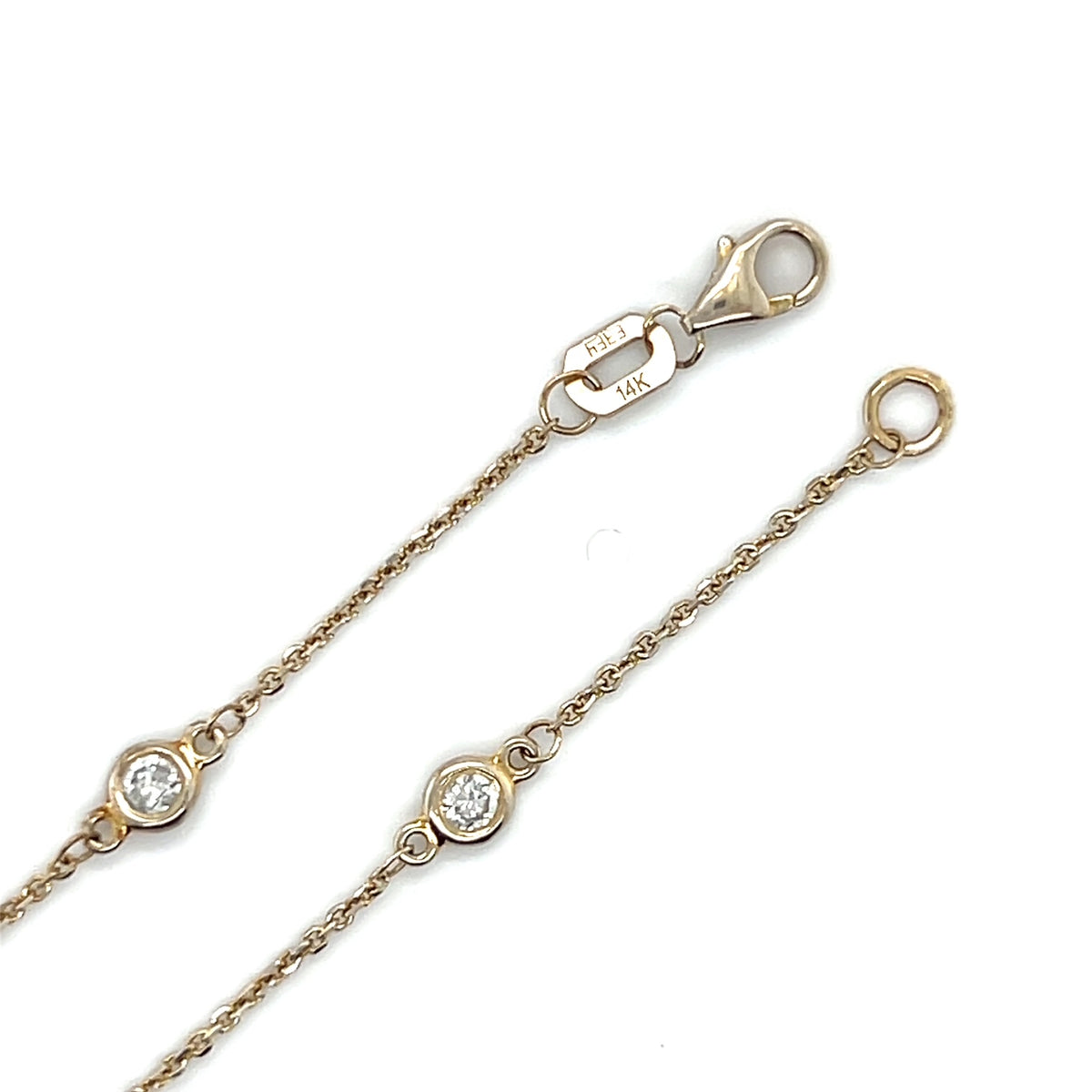 14K Yellow Gold Diamond 7.5" Effy Bracelet