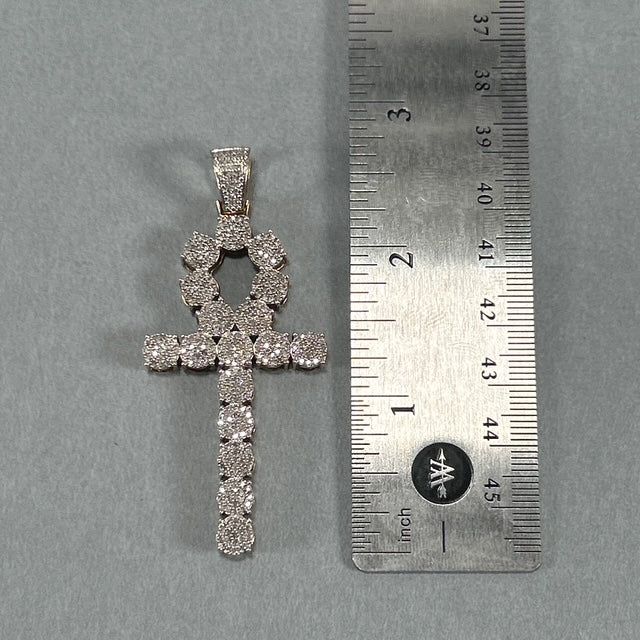 10K Yellow Gold Diamond Pendant
