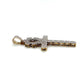 10K Yellow Gold Diamond Pendant