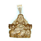 10K Yellow Gold Buddha Pendant