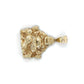 10K Yellow Gold Buddha Pendant