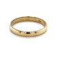 14K Yellow Gold Gentleman's Wedding Band; Size 10