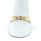10K Yellow Gold Gentleman's Wedding Band; Size 11