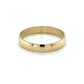 10K Yellow Gold Gentleman's Wedding Band; Size 11