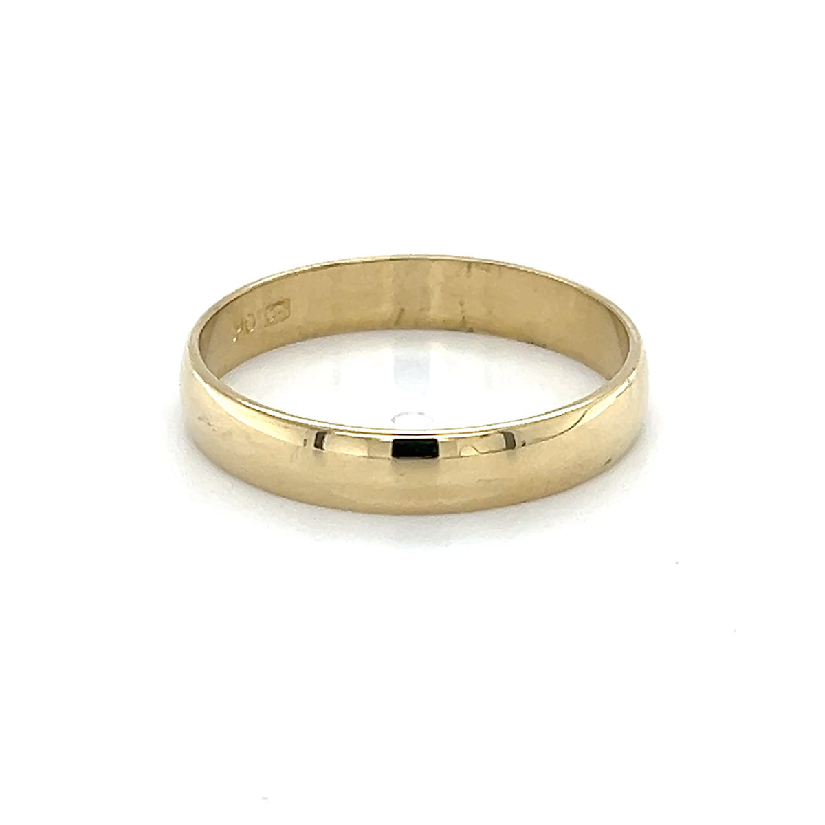 10K Yellow Gold Gentleman's Wedding Band; Size 11