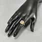 14K Yellow Gold Diamond Lady's Fashion Ring; Size 7