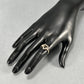 10K Yellow Gold Diamond Lady's Fashion Heart Ring