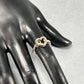 10K Yellow Gold Diamond Lady's Fashion Heart Ring