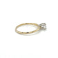 14K Yellow Gold Diamond Lady's Engagement Ring