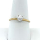 14K Yellow Gold Diamond Lady's Engagement Ring