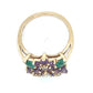 14K Yellow Gold Diamond & Stone Accent Ring