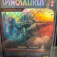 Spinosaurus foil Magic: The Gathering Jurassic World Collection trading card front