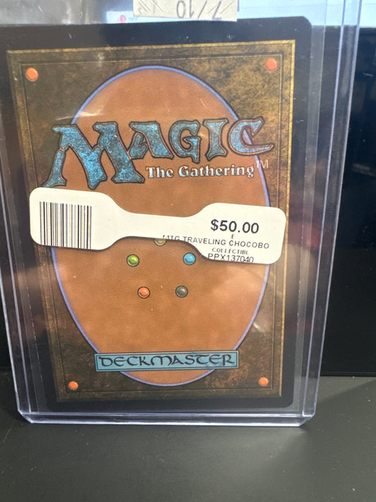 Traveling Chocobo Magic: The Gathering card back