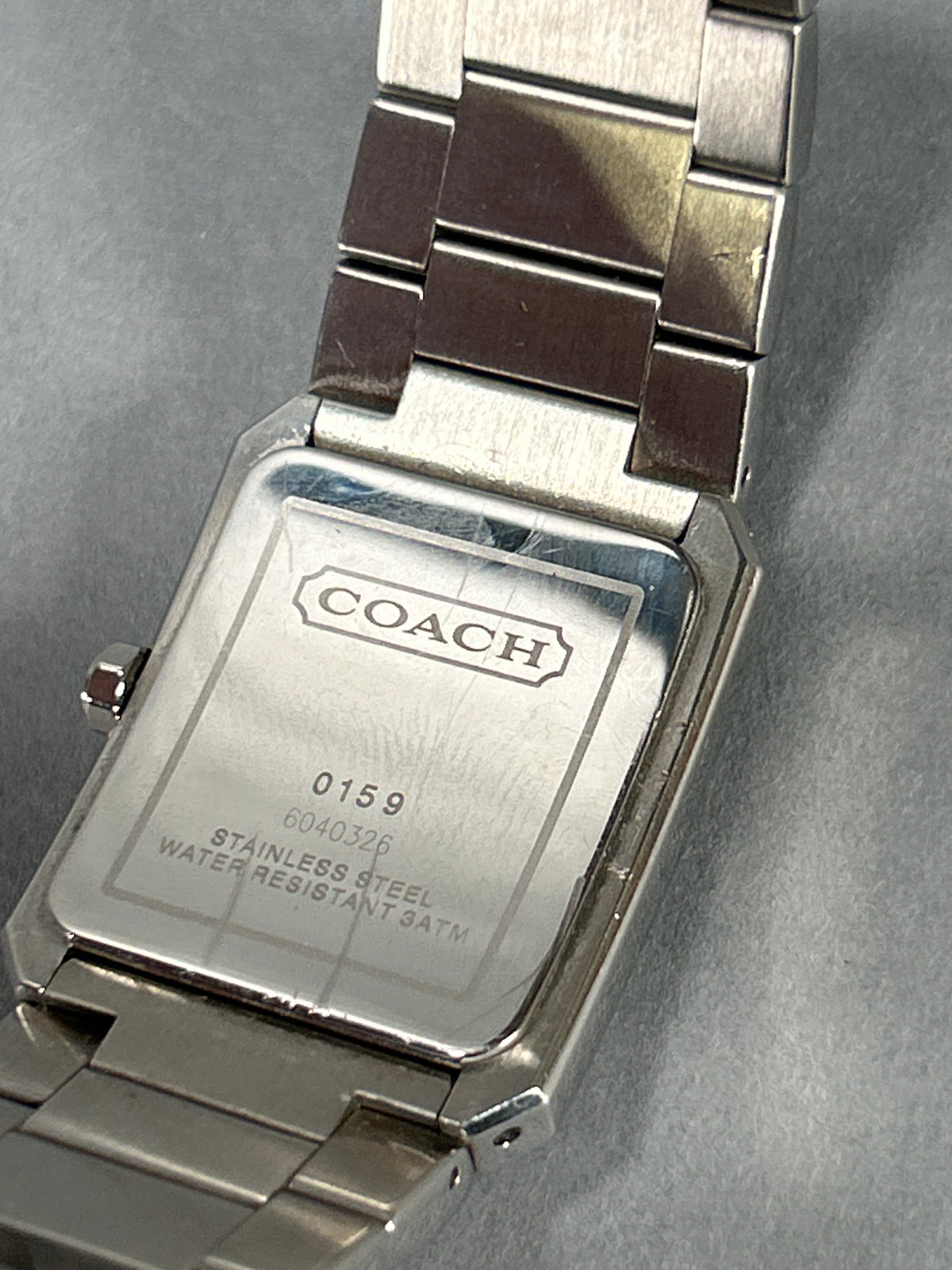 Coach Fulton Tank Gentleman's Wristwatch