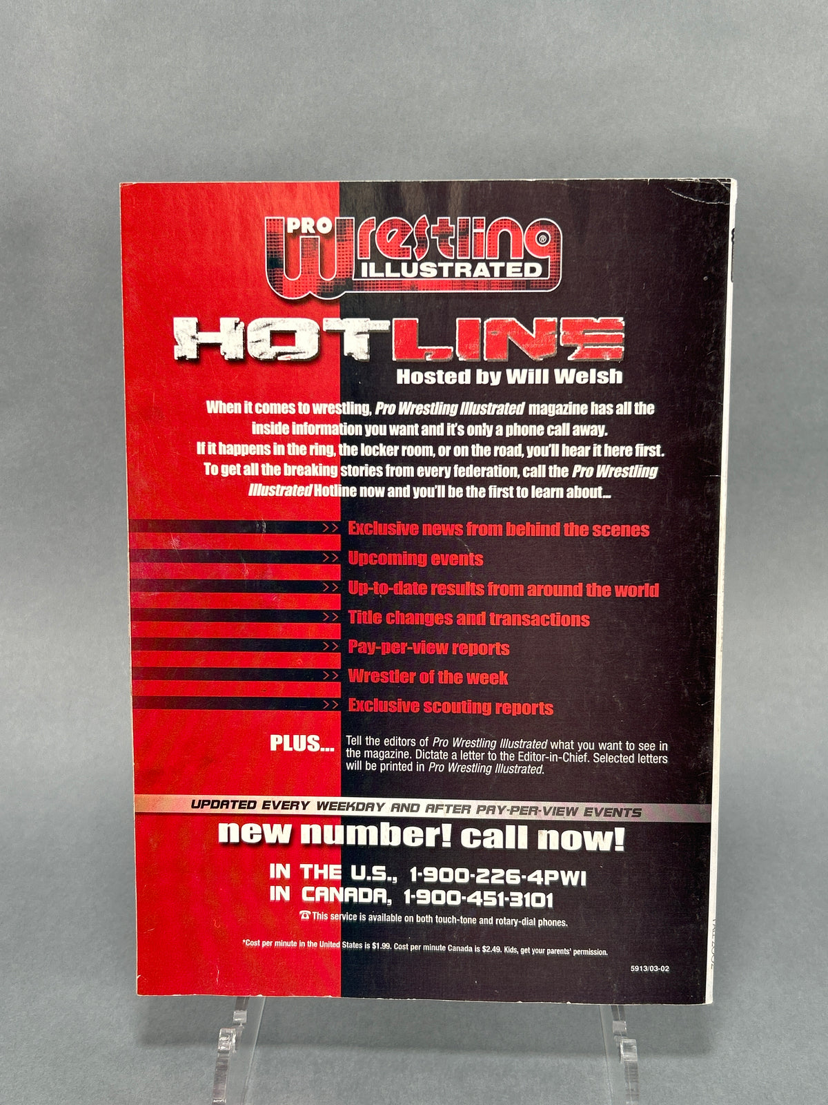 Pro Wrestling Illustrated “Women of Wrestling” Magazine - 2002