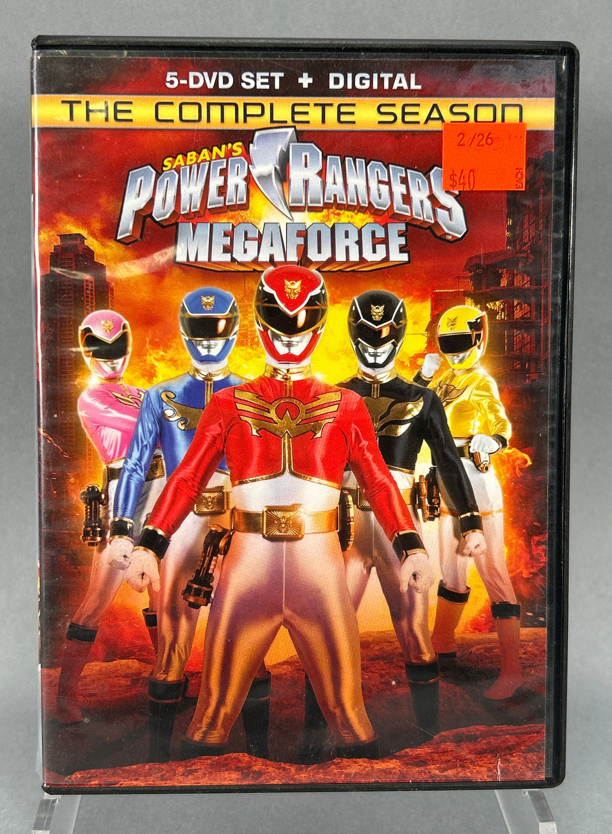 Power Rangers Megaforce 5-DVD set