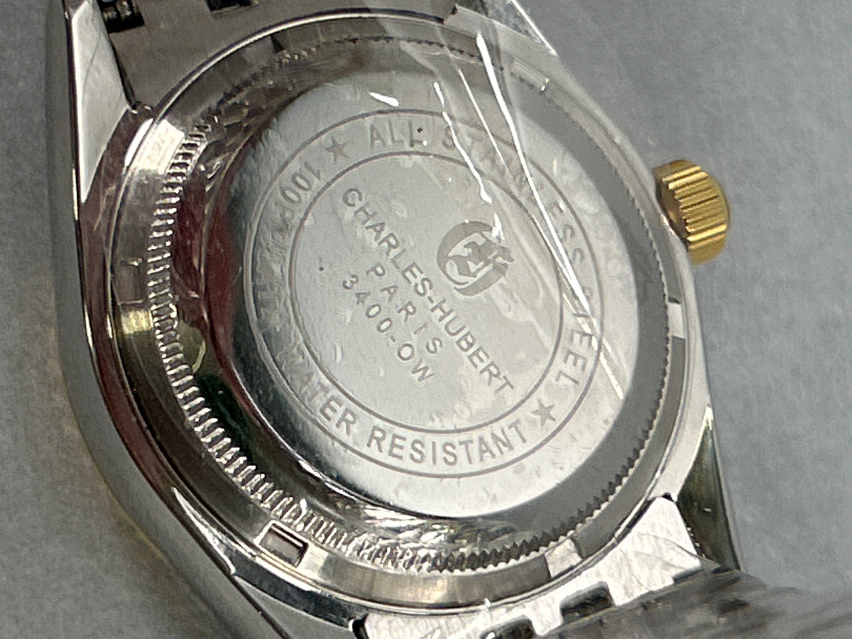 Charles-Hubert Paris Day Date Lady’s Watch