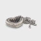925 Sterling Silver David Yurman Cable Heart Necklace