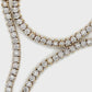 10K Yellow Gold Diamond 25" Chain Necklace