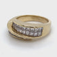14K Yellow Gold Diamond Ring; 2.00CTW; Size 7; 8.0g