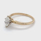 14K Yellow Gold Diamond Ring; 0.65CTW; Size: 6; 1.8g