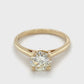 14K Yellow Gold Diamond Solitaire Ring; 1.14CTW; 1.8DWT; 2.8g; Size:7