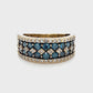 14K Yellow Gold Diamond Lady's Fashion Ring; 1.05CTW; 3.2DWT; Size 7