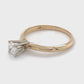 14K Yellow Gold Diamond Ring; 0.47CTW; Size 6.5; 2.1g