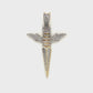 10K Yellow Gold Diamond Pendant; 0.25CTW; 2.9g