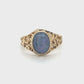 9K Yellow Gold Opal Lady's Ring; Size 7 Video