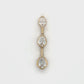 14K Yellow Gold Diamond Pendant; 0.86CTW; 1.5g