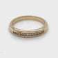 14K Yellow Gold Diamond Ring; 0.25CTW; Size 7; 2.0DWT