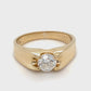 18K Yellow Gold Lady's Diamond Solitaire Ring; 3.4DWT; 5.3g; Size 7.5