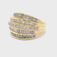 10K Yellow Gold Diamond Ring; 1.00CTW; Size 7; 7.5g