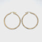 10K Yellow Gold Hoop Earrings; 1.5DWT; 2.4g