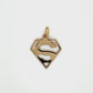 14K Yellow Gold Superman "S" Pendant Video