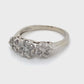 10K White Gold Diamond Ring; 0.50CTW; Size 9.5; 3.5g