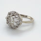 14K White Gold Diamond Ring; 0.10CTW; Size 7; 3.5g