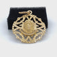 14K Yellow Gold Jesus Christ Pendant; 1.6DWT; 2.5g