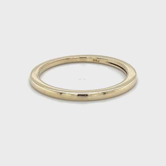 10K Yellow Gold Gentleman's Ring; Size 11