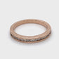 14K Rose Gold Diamond Ring; 0.25CTW; Size 7; 2.8g